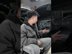 2.5 मिमी ऑटोमोबाइल स्क्वायर एम्बॉस्ड वाइब्रेशन रिडक्शन पैड / ऑटोमोटिव साउंड एंड हीट इंसुलेशन / Ca