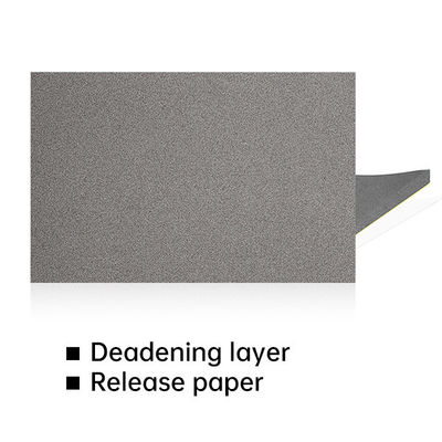 Foamed Rubber Car Sound And Heat Insulation Carpet Automotive Sound Insulation Pad