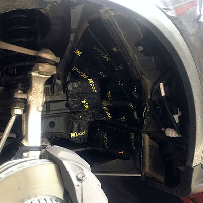 Composite Material Rubber Anti Vibration Pad Noise Reduction Shock Absorption Pad