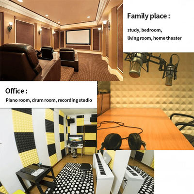 KTV Recording Studio Sound Absorbing Sponge Self Adhesive High Density Flame Retardant
