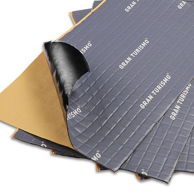 अच्छी कीमत 2 मिमी डम्पिंग पैड / वर्ग उभरा पैटर्न / शांतता / ऑटोमोटिव ध्वनि और गर्मी इन्सुलेशन ऑनलाइन